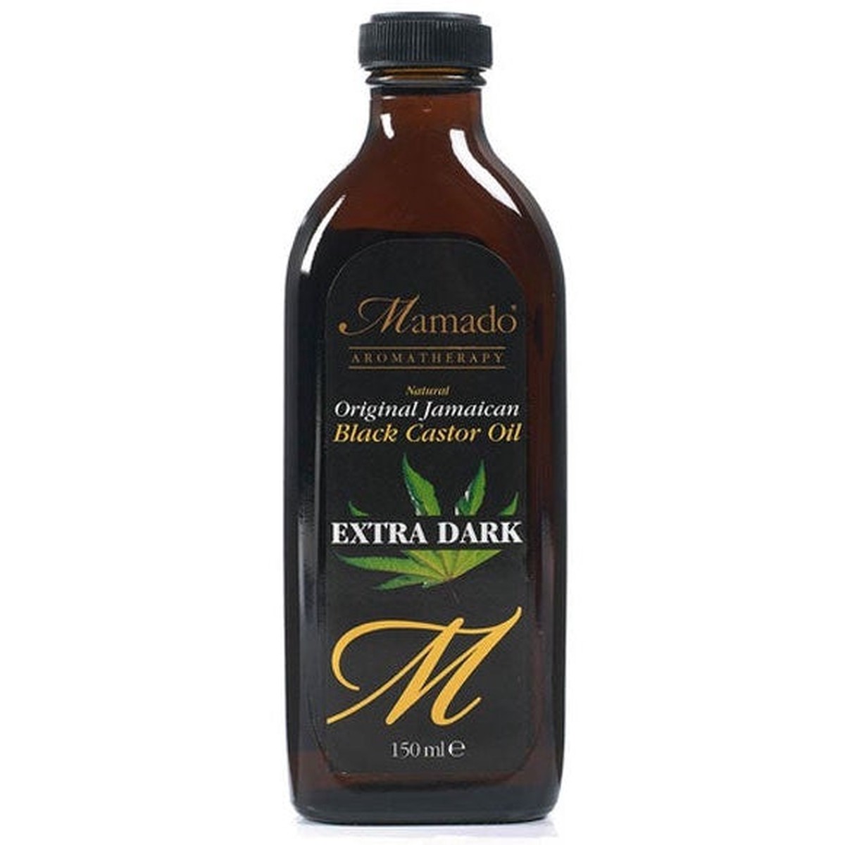 Mamado Natural Original Jamaican Black Castor Oil Extra Dark - Nourishing & Strengthening for Hair & Skin 150ml/5.07 oz