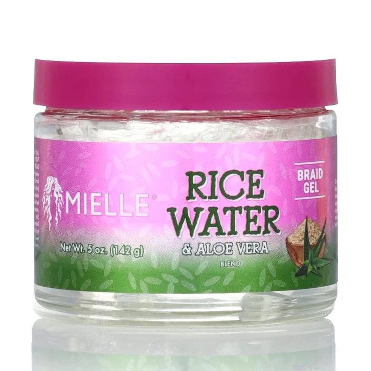 Mielle Rice Water & Aloe Braid Gel 5oz