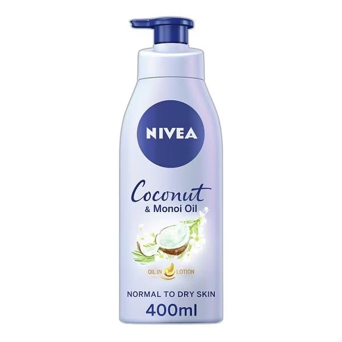 Nivea Coconut & Monoi Oil Body Lotion 24h Moisturising Care 400 ml/13.6 oz