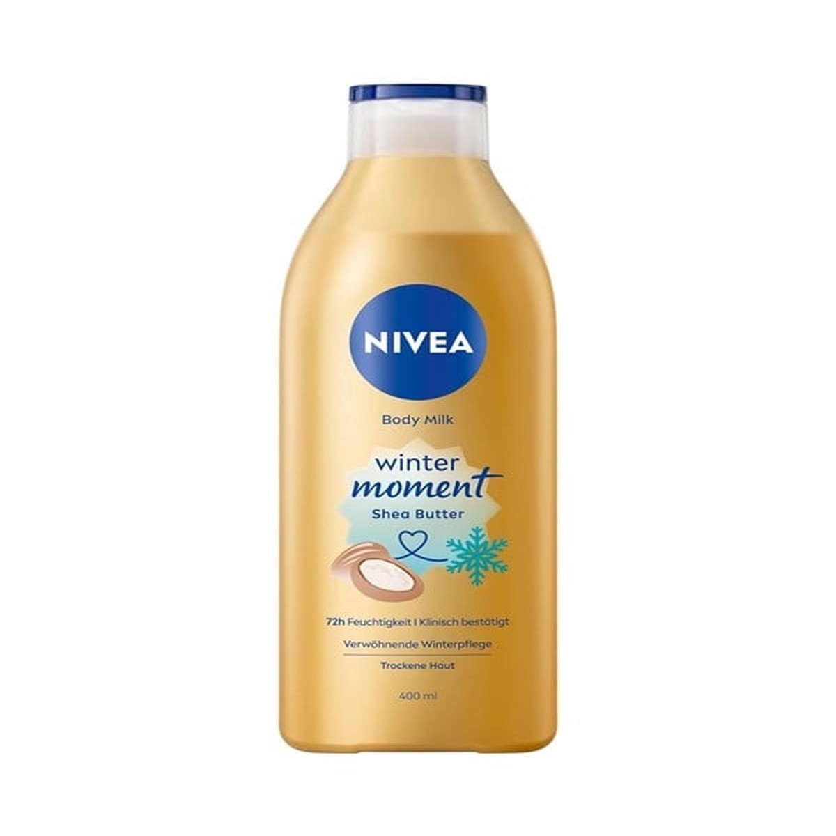 Nivea Winter Moment Shea Butter Body Milk Nourishing Moisture 400 ml/13.6 oz