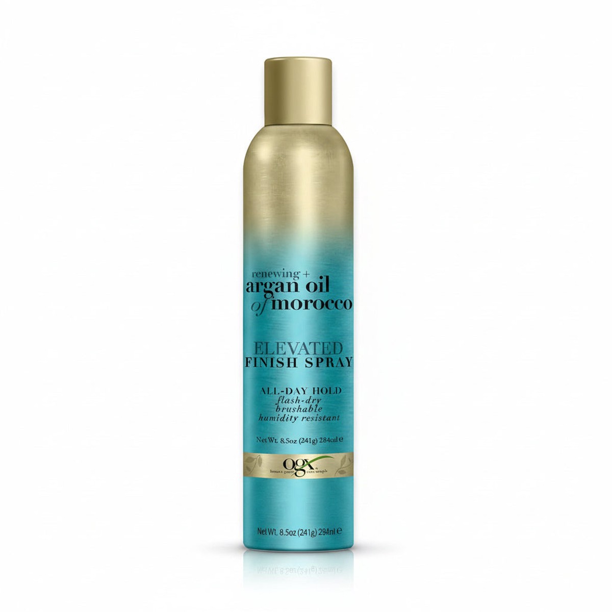 OGX Renewing+ Argan Oil of Morocco Elevated Finish Spray Flexible Hold for All Hair Types 284 ml/9.6 oz
