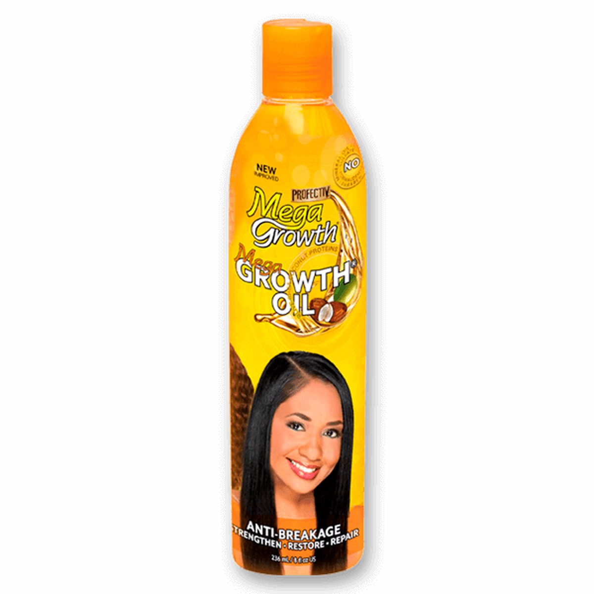 Profectiv Mega Growth Growth Oil for Stronger, Longer Hair & Reduced Breakage 236 ml/7.98 oz