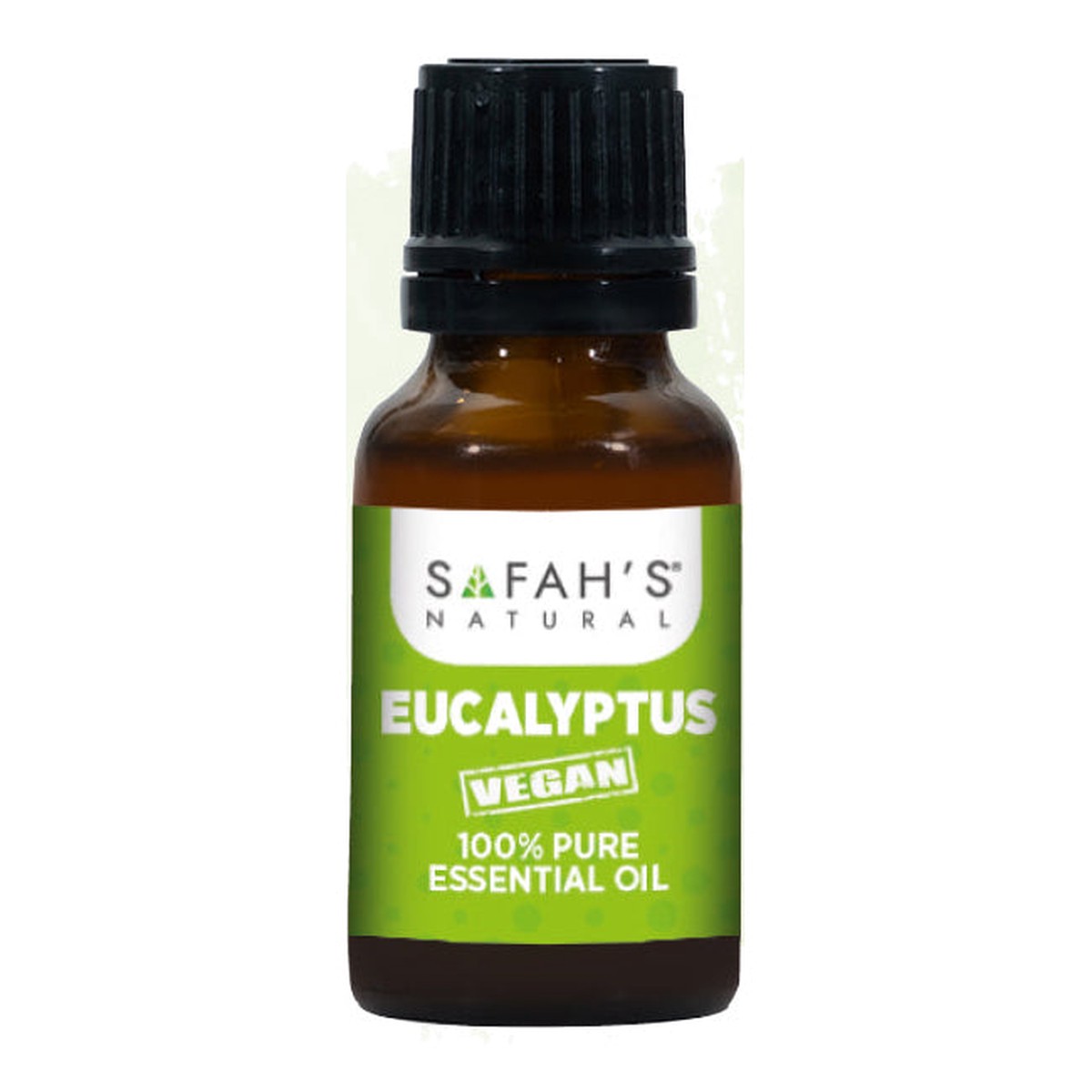 Safah's Natural 100% Pure Eucalyptus Essential Oil - Invigorating Scalp & Hair Health for All Hair Types 15 ml/0.51 oz