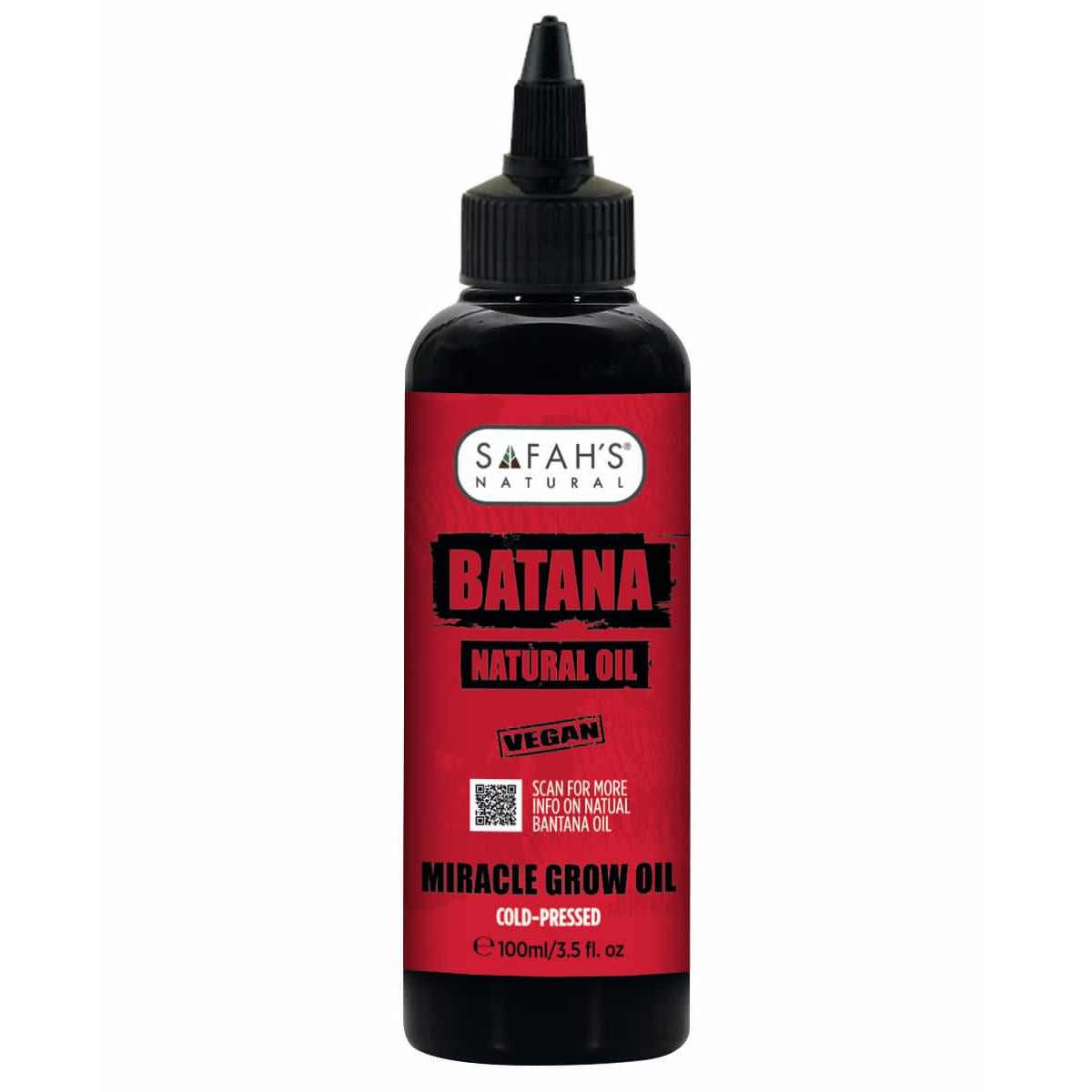 Safah's Natural Blended Batana Miracle Grow Oil for Hair Growth, Repair & Scalp Health 3.5 oz