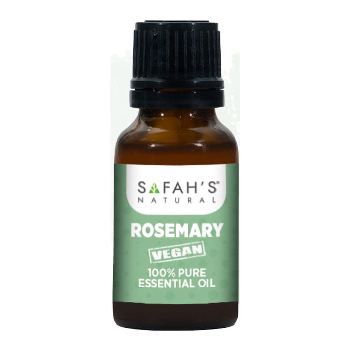 Safahs Natural 100% Pure Rosemary Essential Oil for Hair Growth & Scalp Health for Stronger, Thicker Hair 15 ml / 0.51 oz
