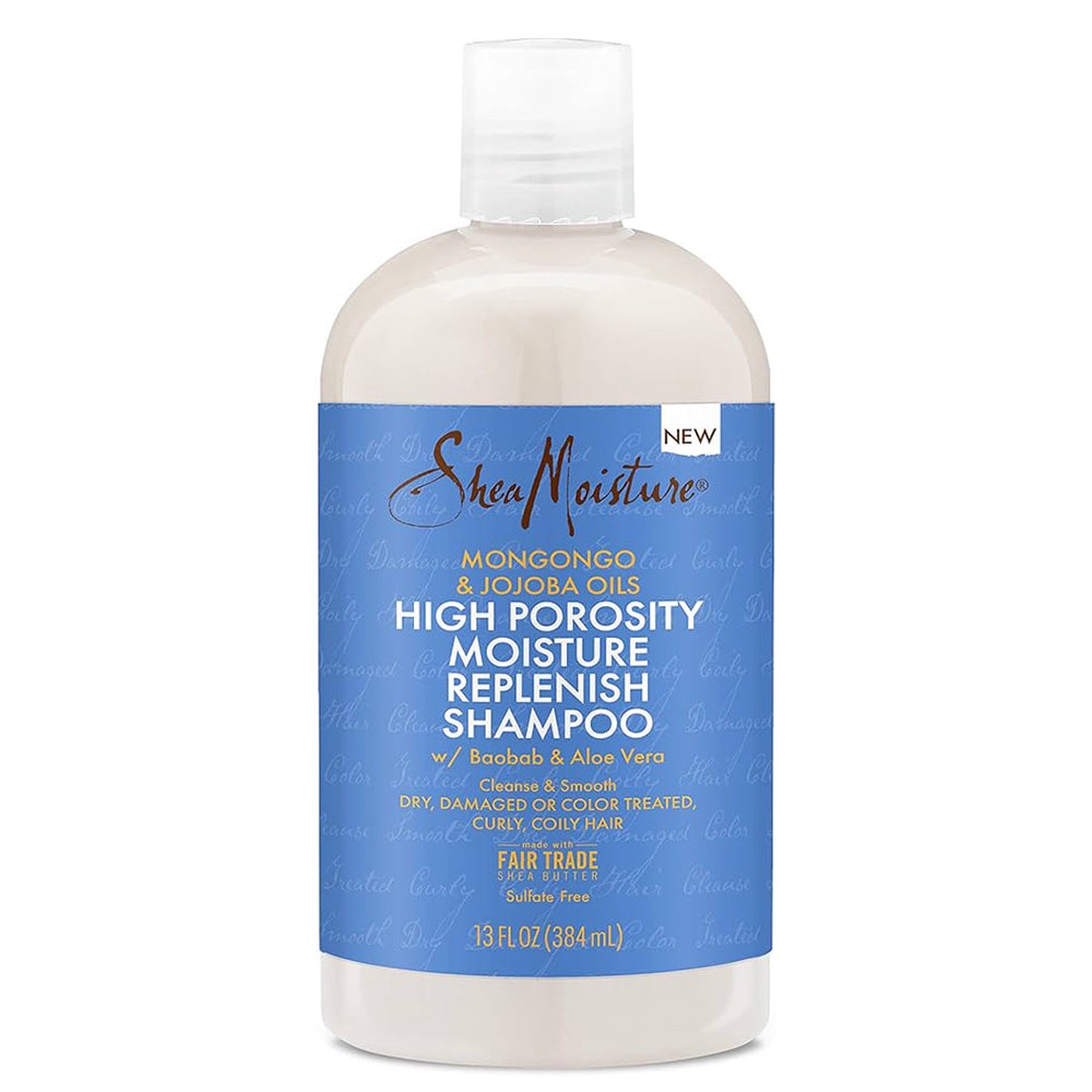 Shea Moisture High Porosity Moisture Replenish Shampoo 13 oz / 384 ml - For Dry, Damaged High Porosity Hair