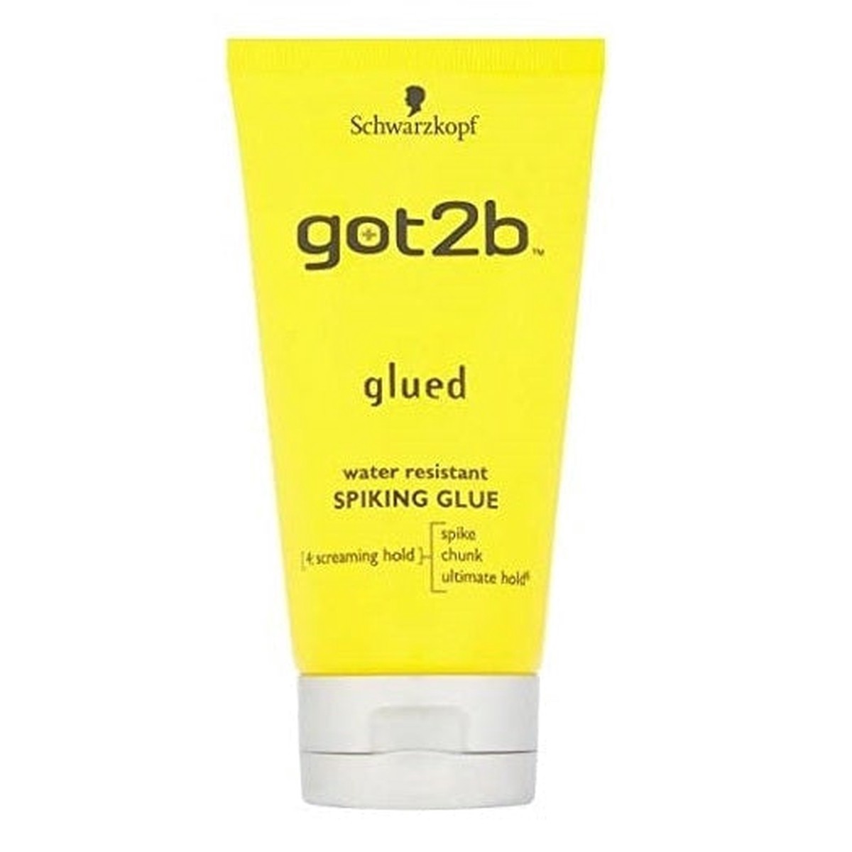 Schwarzkopf Got2b Glued Water Resistant Spiking Glued Extreme Hold Hair Gel for Men & Women 150ml