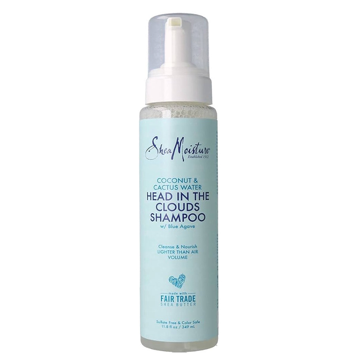 Shea Moisture Head in the Clouds Shampoo for Voluminous, Airy Hair for Fine & Flat Hair 11.5 oz