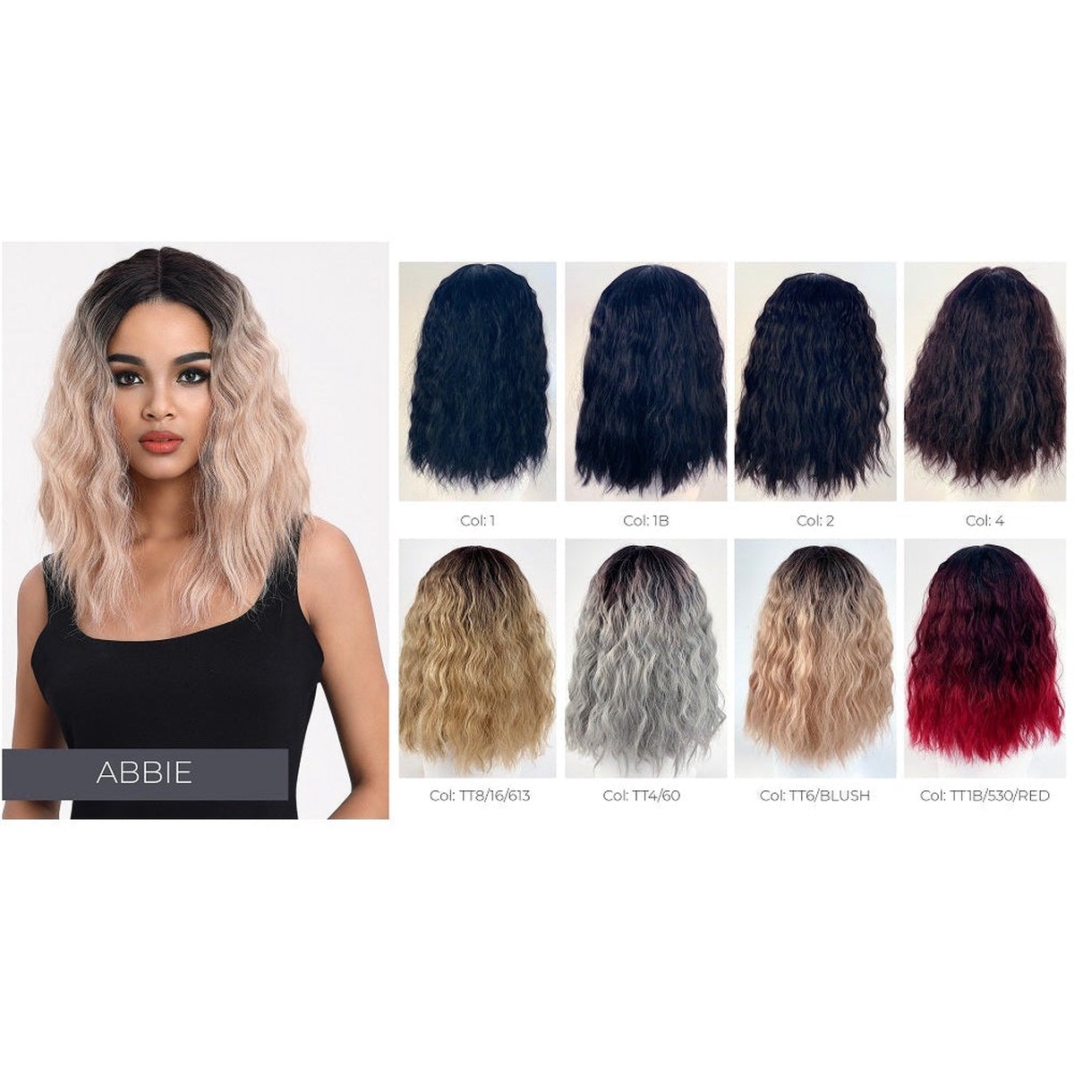 Sleek Abbie Spotlight 101 Synthetic Lace Front Wig Realistic Natural Look & Protective Style