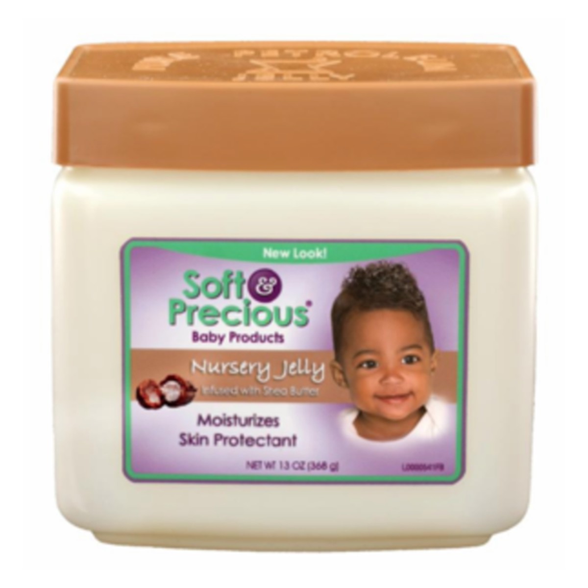 Soft & Precious Nursery Jelly Shea Butter Deeply Nourishing Hair & Skin Conditioner for Sensitive Skin & Hair 368g/12.98 oz