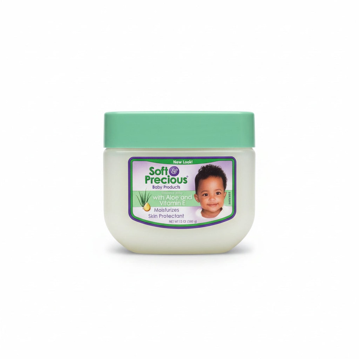 Soft & Precious Nursery Jelly with Aloe & Vitamin Soothing & Protecting for Delicate Baby Skin 368g/12.98 oz