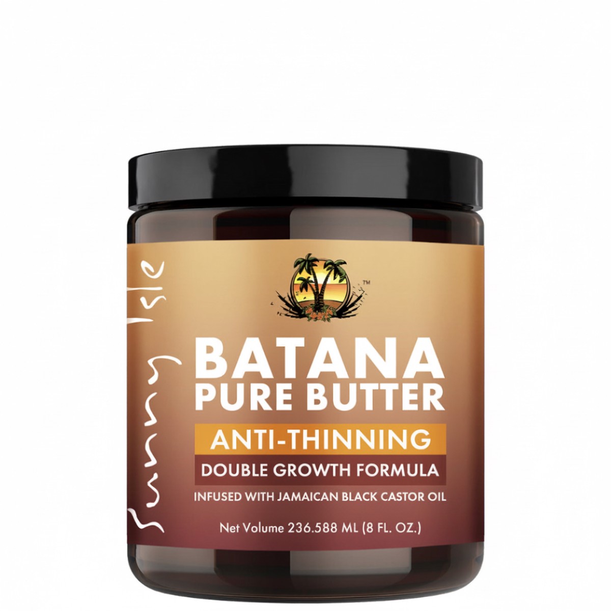 Sunny Isle Batana Pure Butter Anti-Thinning Locks moisture into dry hair 236.58 ml/8.0 oz