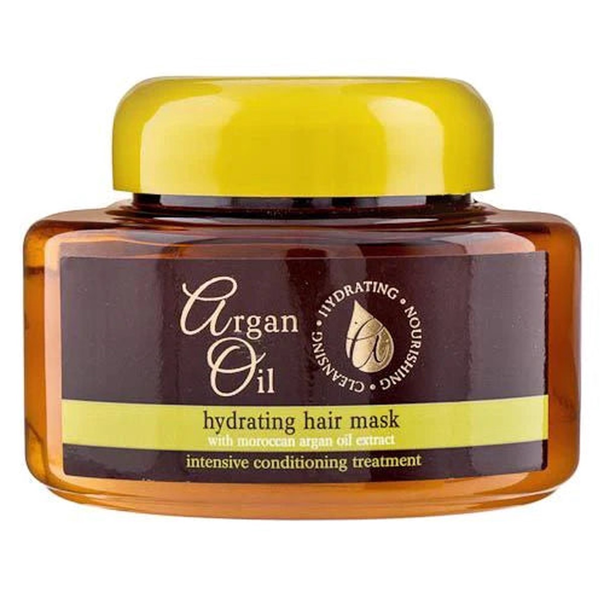 Argan Oil Intense Hydrating Hair Mask for Dry & Damaged Hair 220ml/7.44 oz