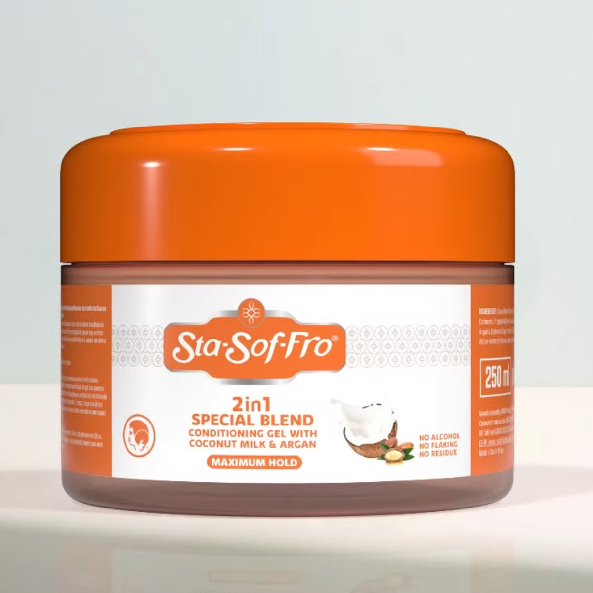 Sta Sof Fro 2 in 1 Special Blend Conditioning Gel for Moisturised, Styled Afro & Textured Hair 250 ml/8.45 oz