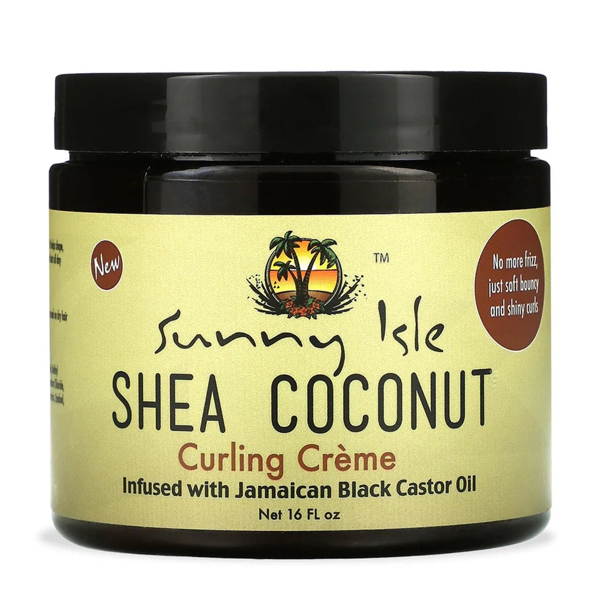 Sunny Isle Shea Coconut Curling Crme 16 oz