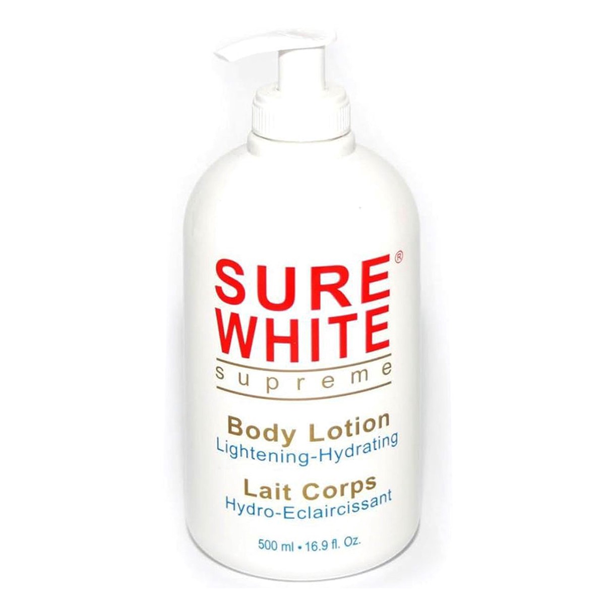 Sure White Body Lotion for Even Tone & Radiant Glow for Dull & Uneven Skin 500 ml