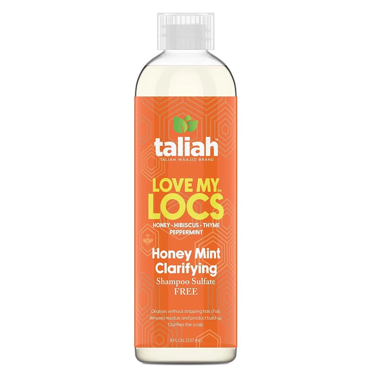 Taliah Waajid Love My Locs Honey Mint Clarifying Shampoo for Healthy, Refreshed Locs & Scalp 8 oz