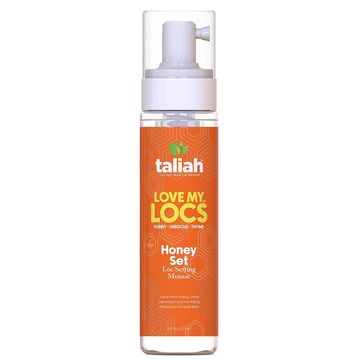 Taliah Waajid Love My Locs Honey Set Loc Setting Mousse Defines & Hydrates Locs 8 oz