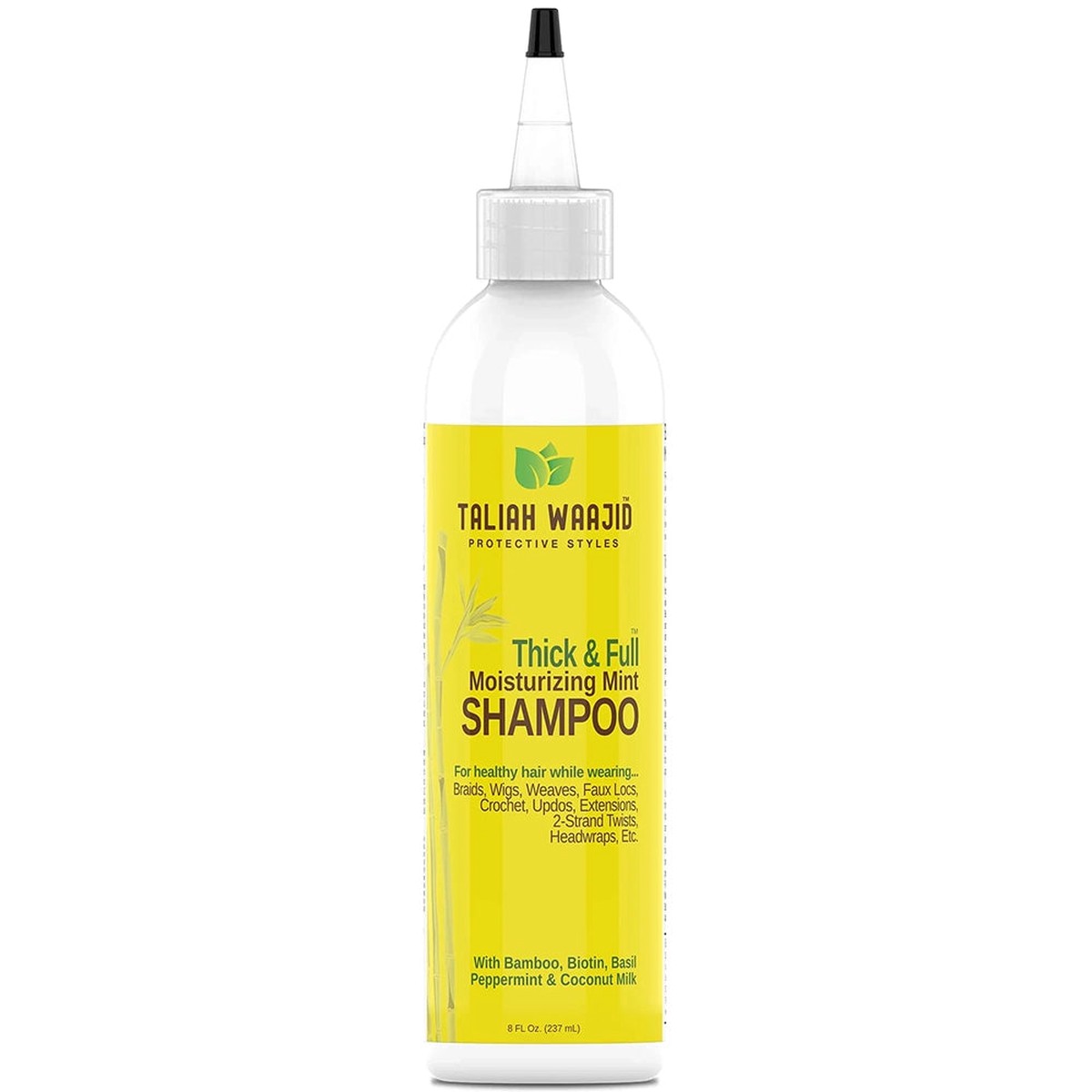 Taliah Waajid Protective Styles Moisturizing Mint Shampoo for Refreshed Scalp & Hydrated Hair 8 oz
