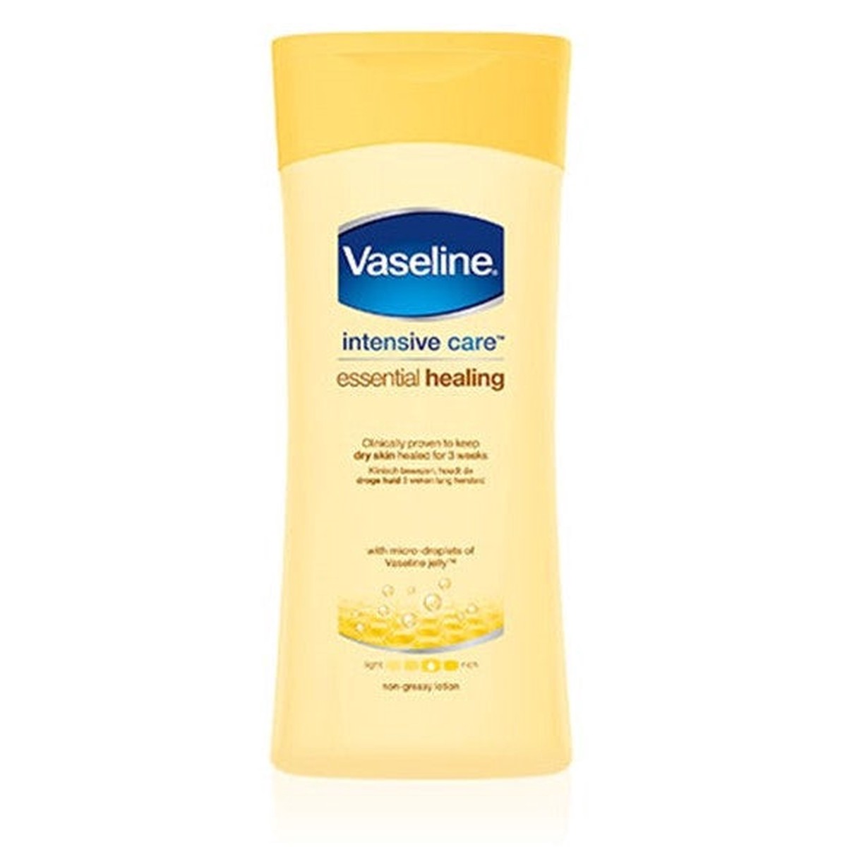 Vaseline Intensive Care Essential Healing Non Greasy Lotion - Deeply Moisturising & Fast Absorbing for Dry Skin - 400ml/13.53 oz