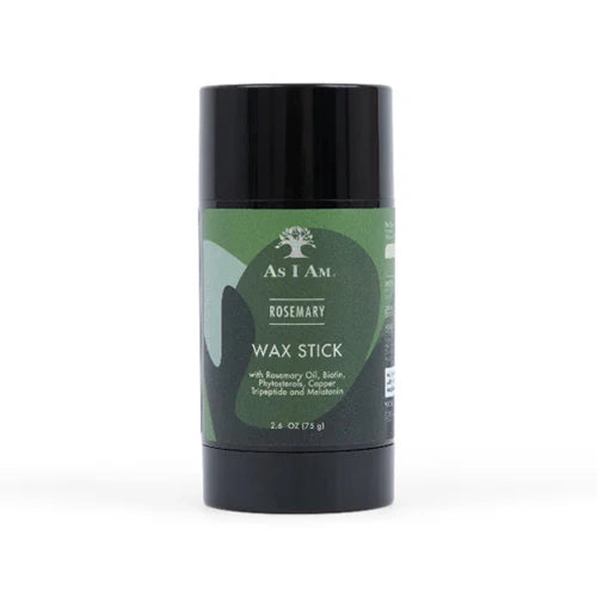 As I Am Rosemary Hair Wax Stick for Edge & Frizz Control & Sleek Styling for Curly & Coily Hair 2.7 oz