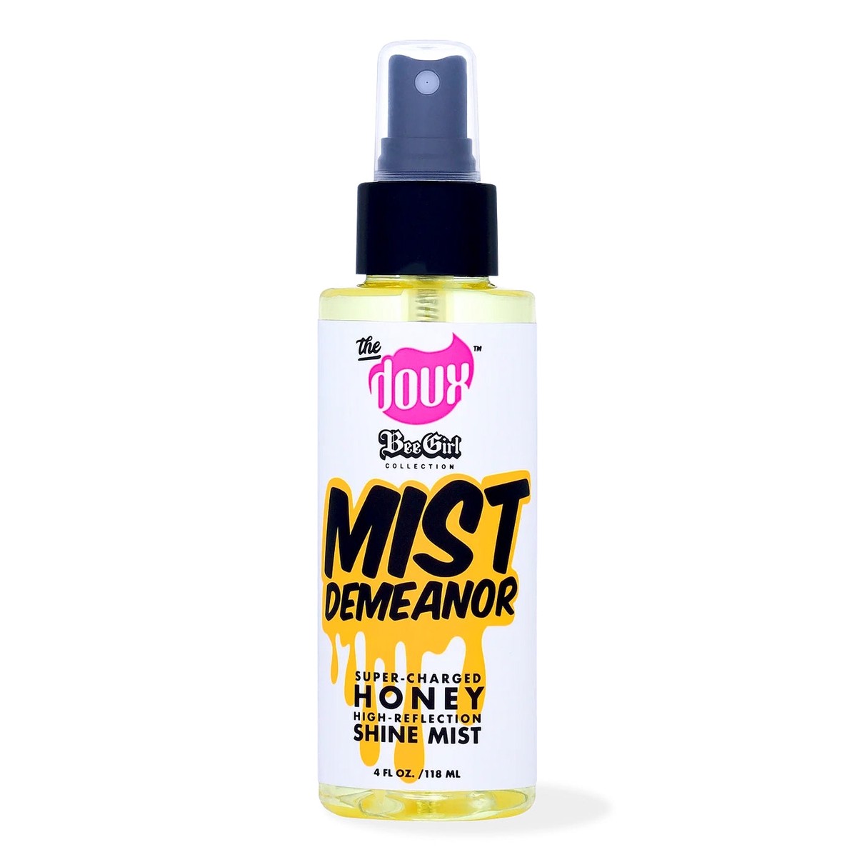 The Doux Mist Demeanor Honey Shine Mist 4oz Humidity Lockdown Spray