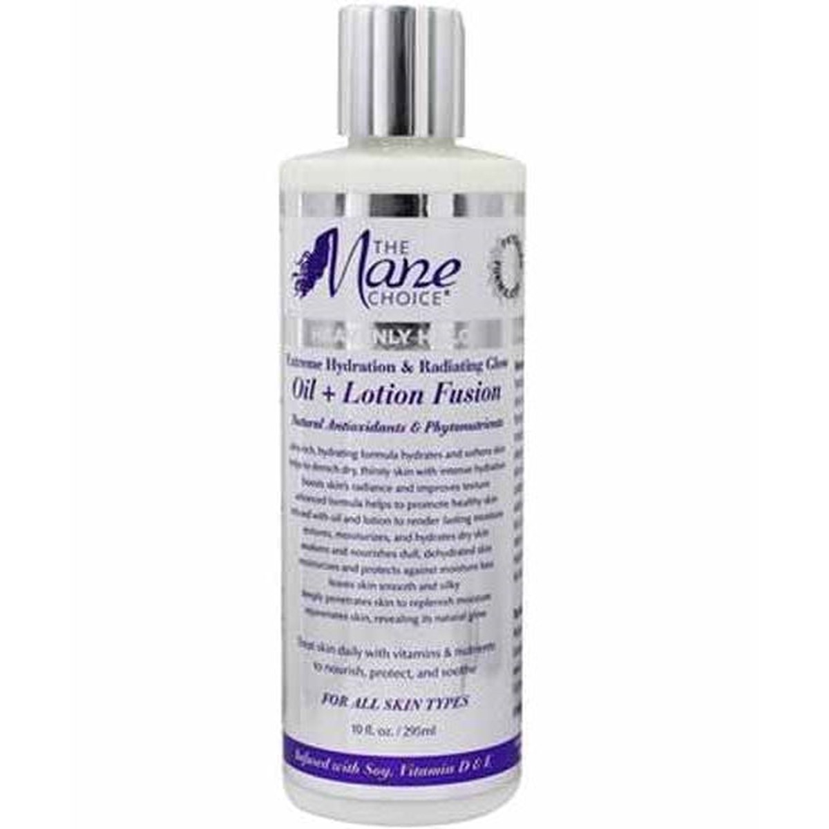 The Mane Choice Heavenly Halo Oil Plus Lotion Fusion Deep Moisture & Shine for All Hair Types 295ml/9.98 oz