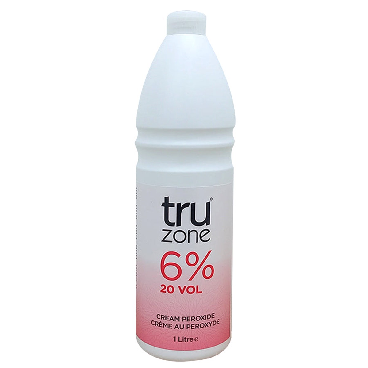 Truzone Cream Peroxide 6% 20 Vol for Consistent Hair Colour & Lift 1 Litre (33.81 oz)