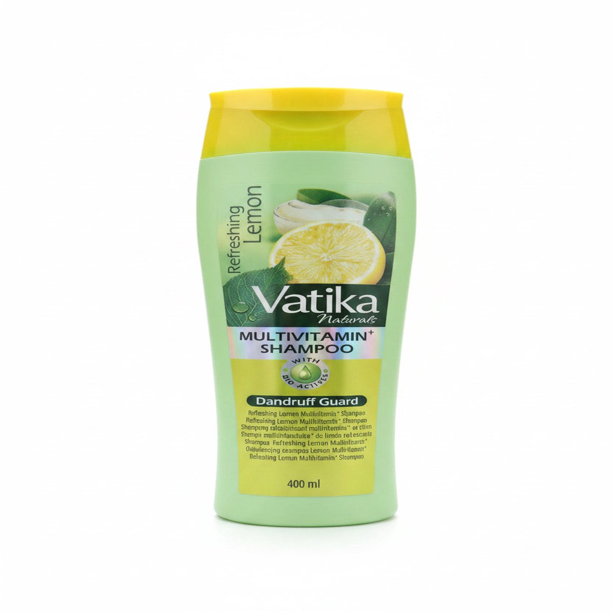 Vatika Lemon Dandruff Guard Shampoo for Dandruff Control & Fresh Scalp 400ml