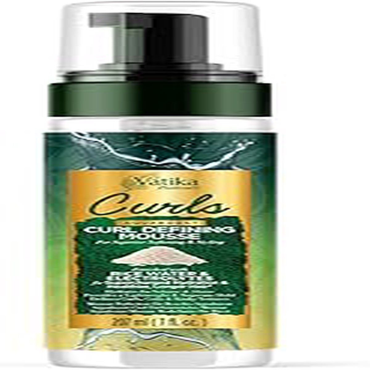 Vatika Naturals Curls Curl Defining Mousse Defines & Hydrates Curls for Curly Hair