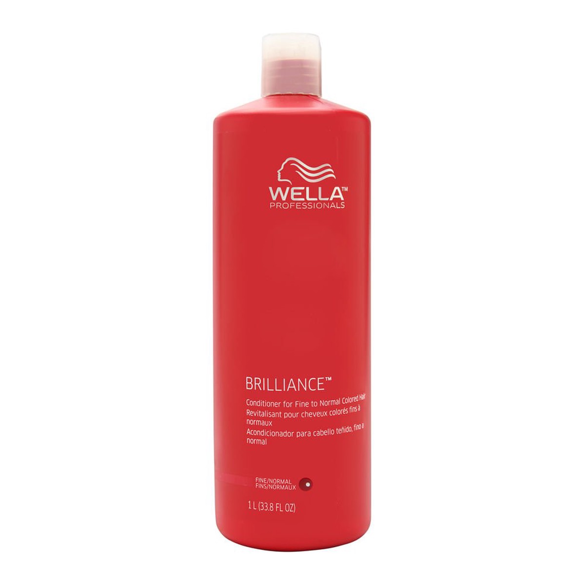 Wella Professionals Brilliance Conditioner Enhances Shine & Vibrancy for Fine-Normal Coloured Hair 1L / 33.81 oz