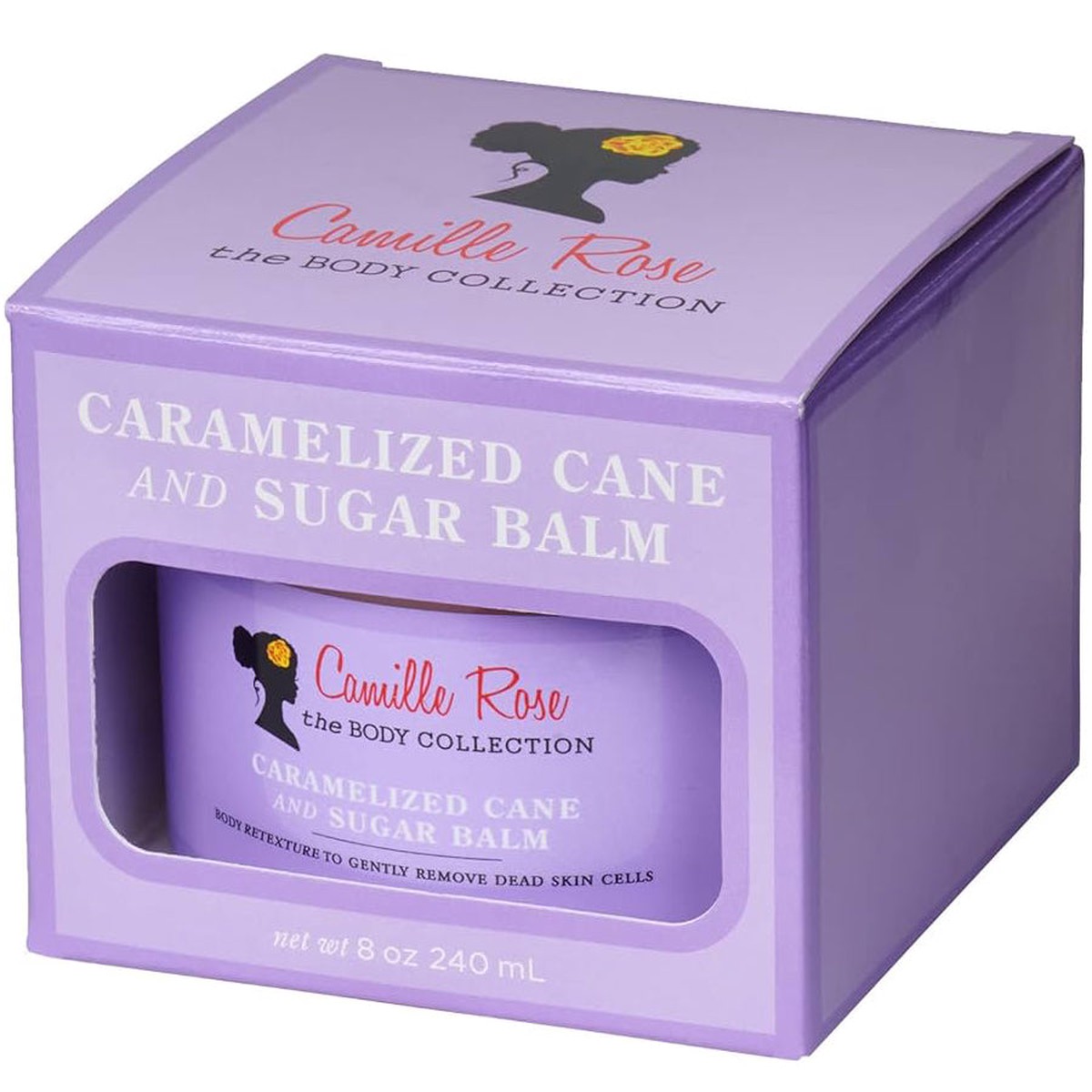 Camille Rose Caramelized Cane and Sugar Balm for Radiant, Smooth Skin 8 oz