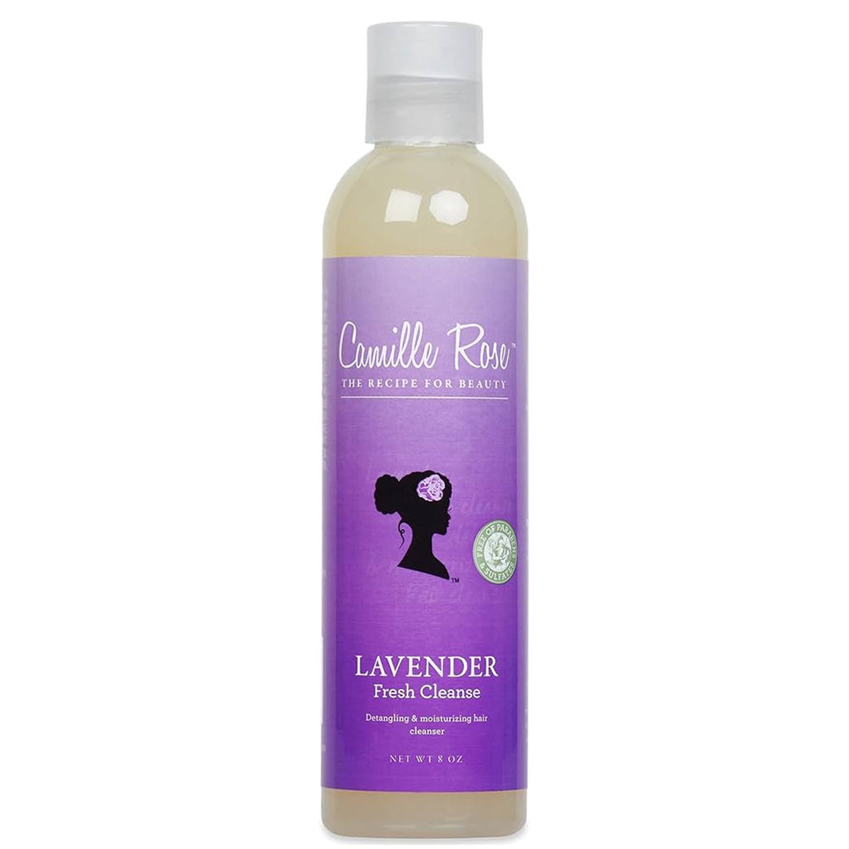 Camille Rose Lavender Fresh Cleanse Soothing Shampoo for Healthy Scalp & Hair 8 oz