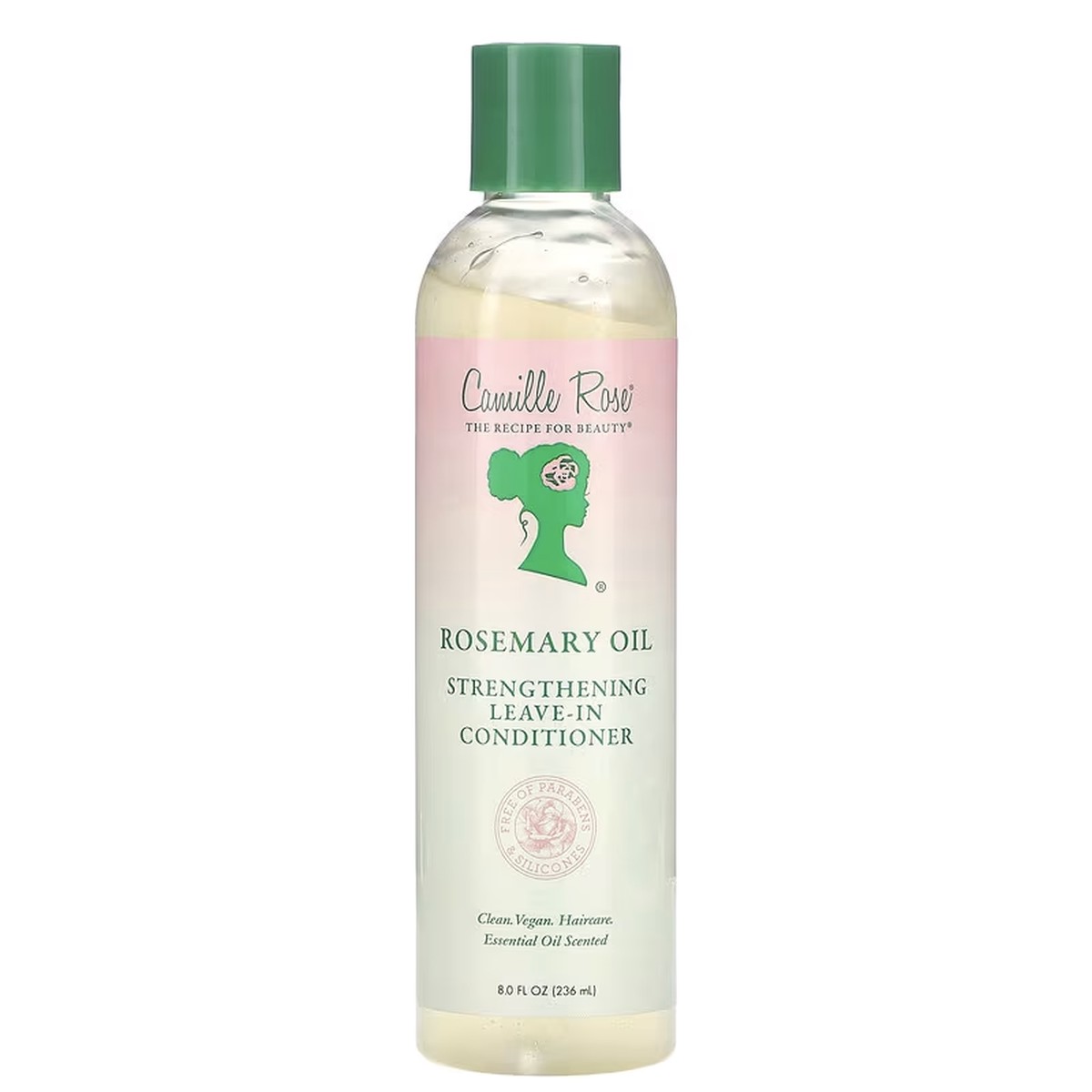 Camille Rose Rosemary Oil Strengthening Leave-in Conditioner: Strengthens & Promotes Healthy Hair Growth for All Hair Types 8 oz