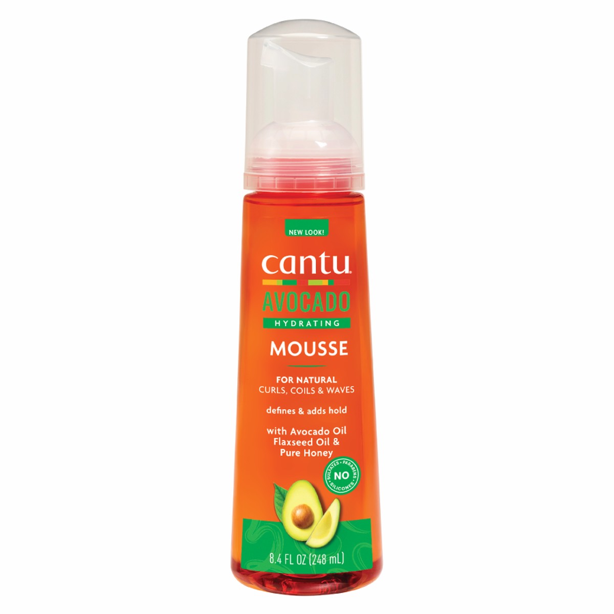 Cantu Avocado Mousse 8.5 oz / 248 ml - For Defining Curls & Coils