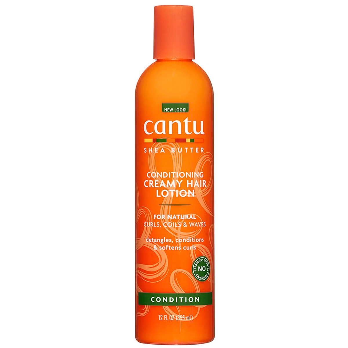 Cantu Conditioning Creamy Hair Lotion 12 oz / 355 ml - For Moisture, Detangling & Frizz Control