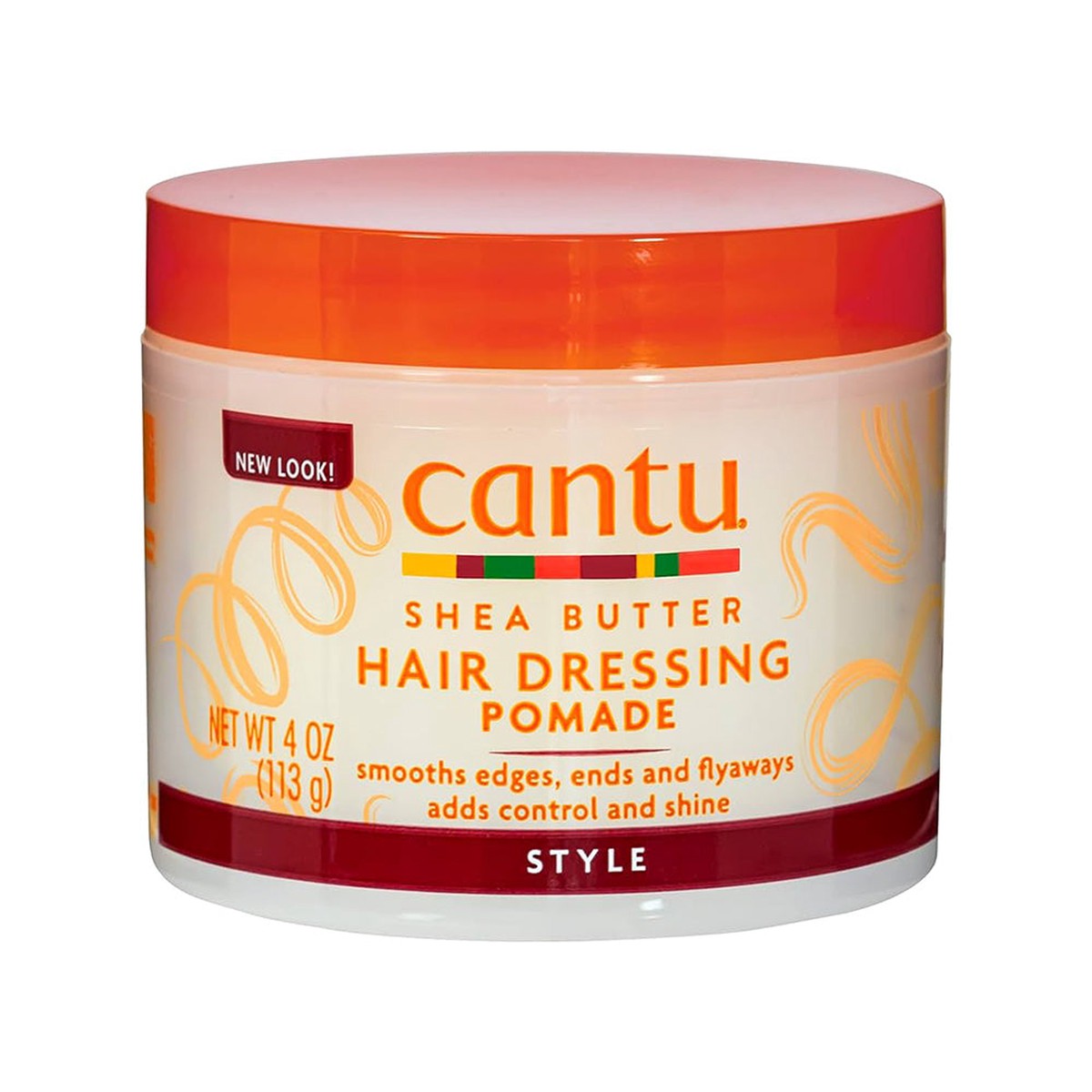 Cantu Hair Dressing Pomade 4 oz / 113 gm - For Texture, Shine & Frizz Control