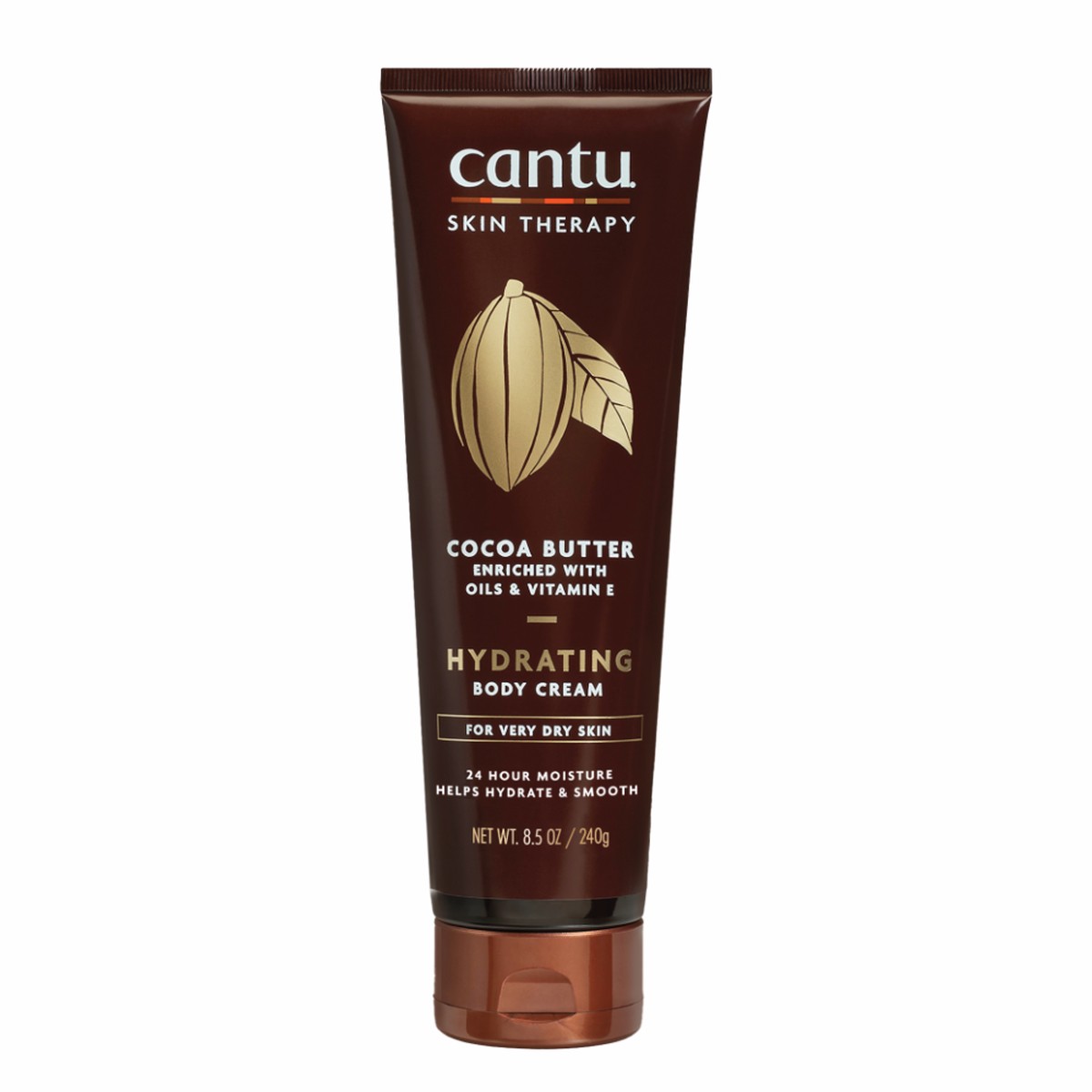 Cantu Hydrating Body Cream 8.5 oz / 240 gm - For Dry Skin & Natural Radiance