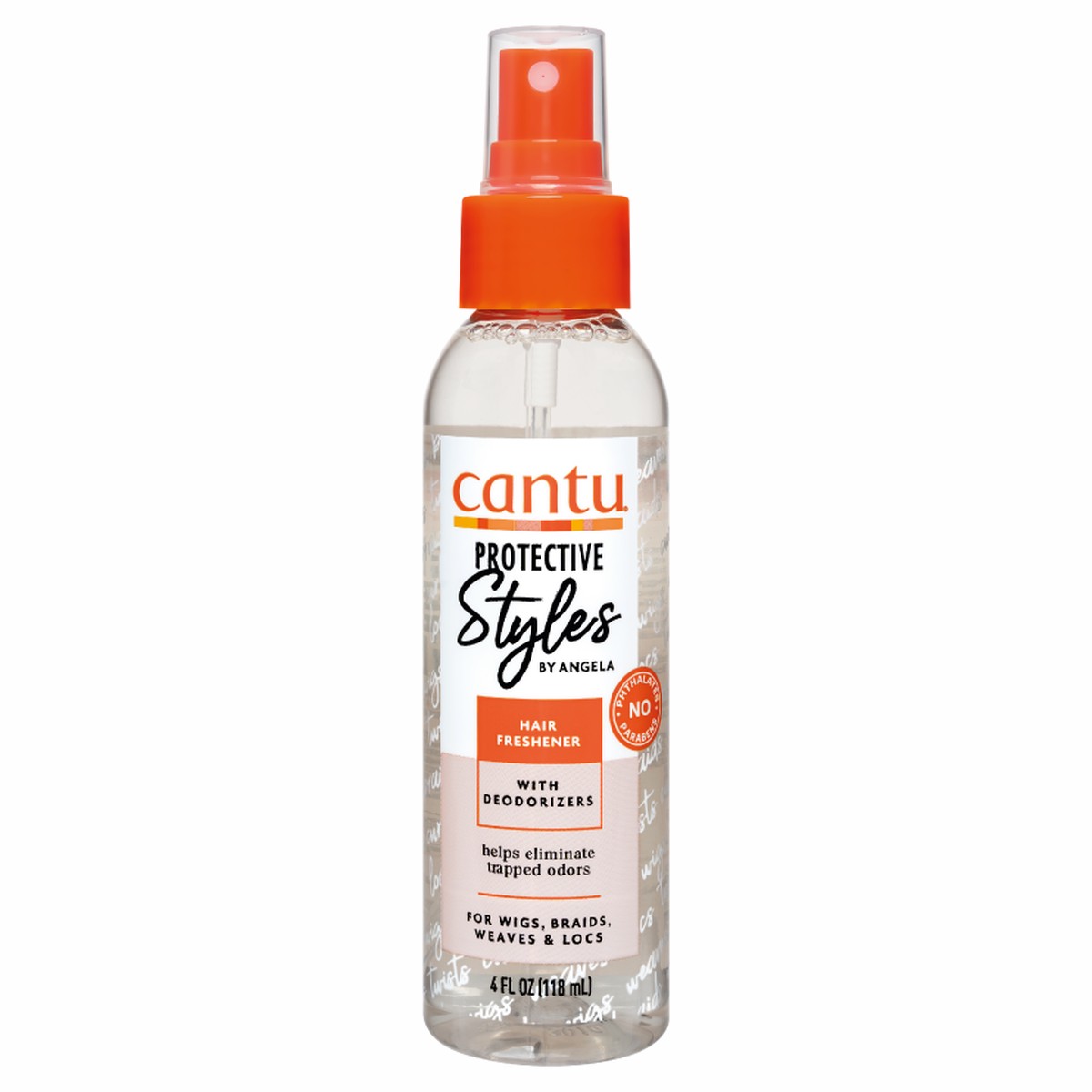Cantu Protective Styles Hair Freshener 4 oz / 118 ml - For Braids, Wigs & Locs Refreshing