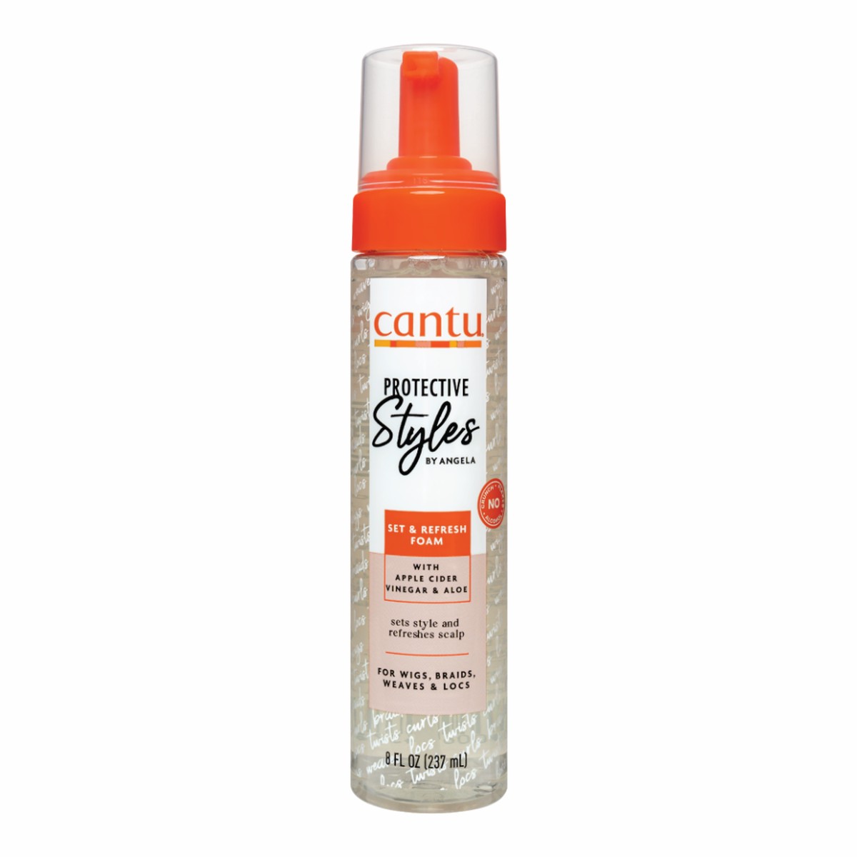 Cantu Protective Styles Set & Refresh Foam for Natural & Textured Hair 237 ml/8.01 oz