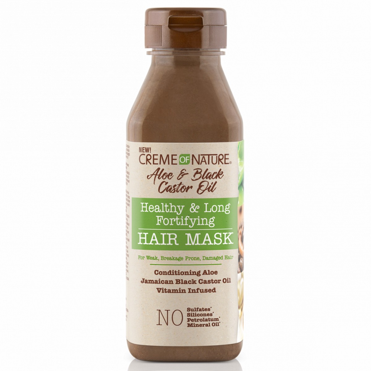 Creme of Nature Aloe & Black Castor Oil Fortifying Hair Mask 12 oz / 355 ml - For Hydration & Strength