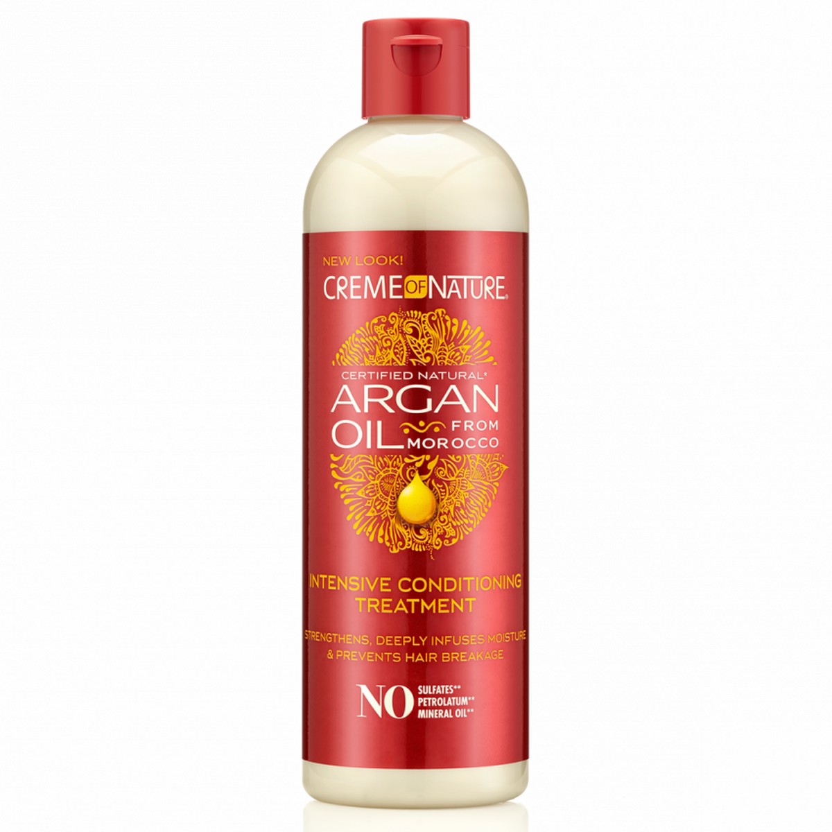 Creme of Nature Argan Oil Intensive Conditioning Treatment 12 oz / 355 ml - Deep Repair for Dry & Damaged Hair
