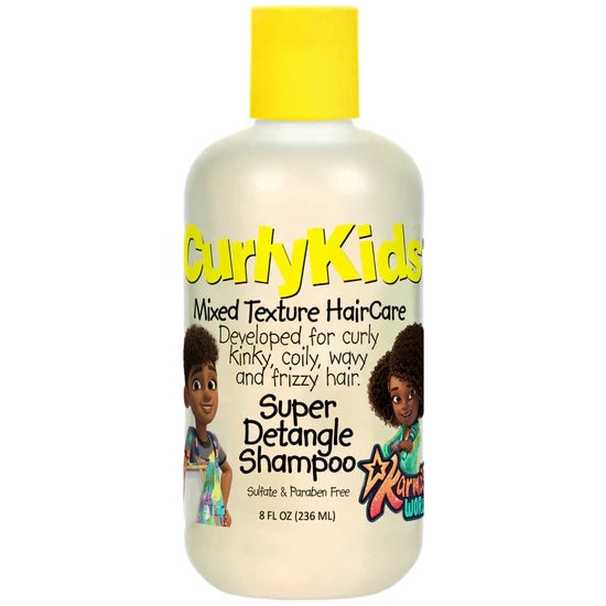 CurlyKids Super Detangle Shampoo 8oz