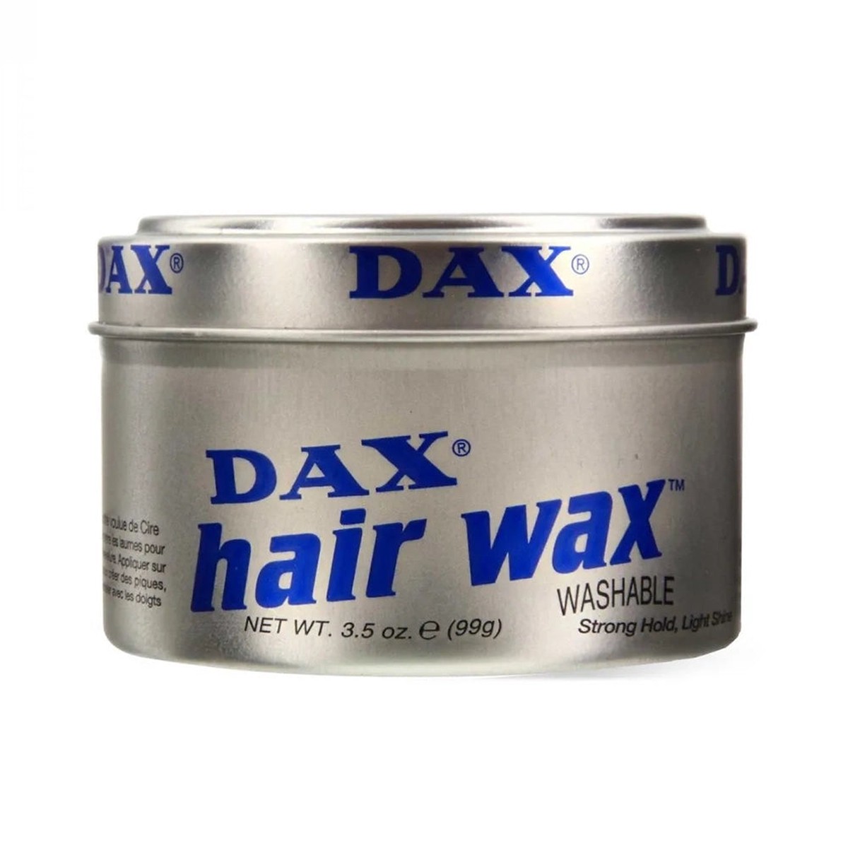 Dax Hair Wax Strong Hold & Brilliant Shine for All Hair Types 3.5 oz