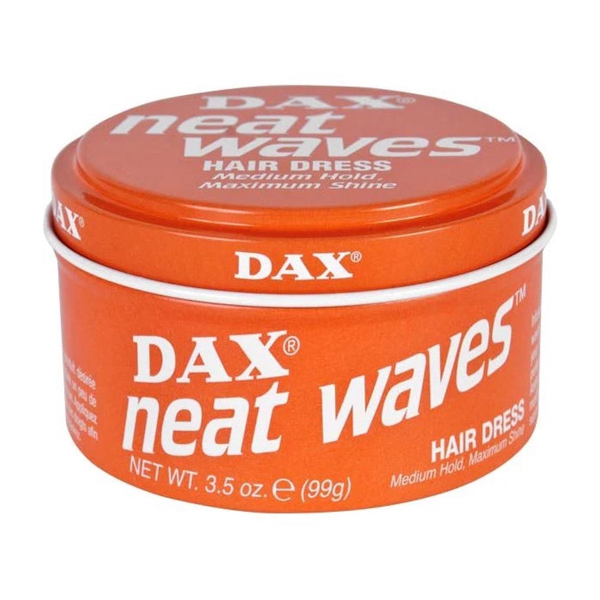 Dax Neat Waves Strong Hold & Defined Waves Pomade for Short to Medium Hair 3.5 oz