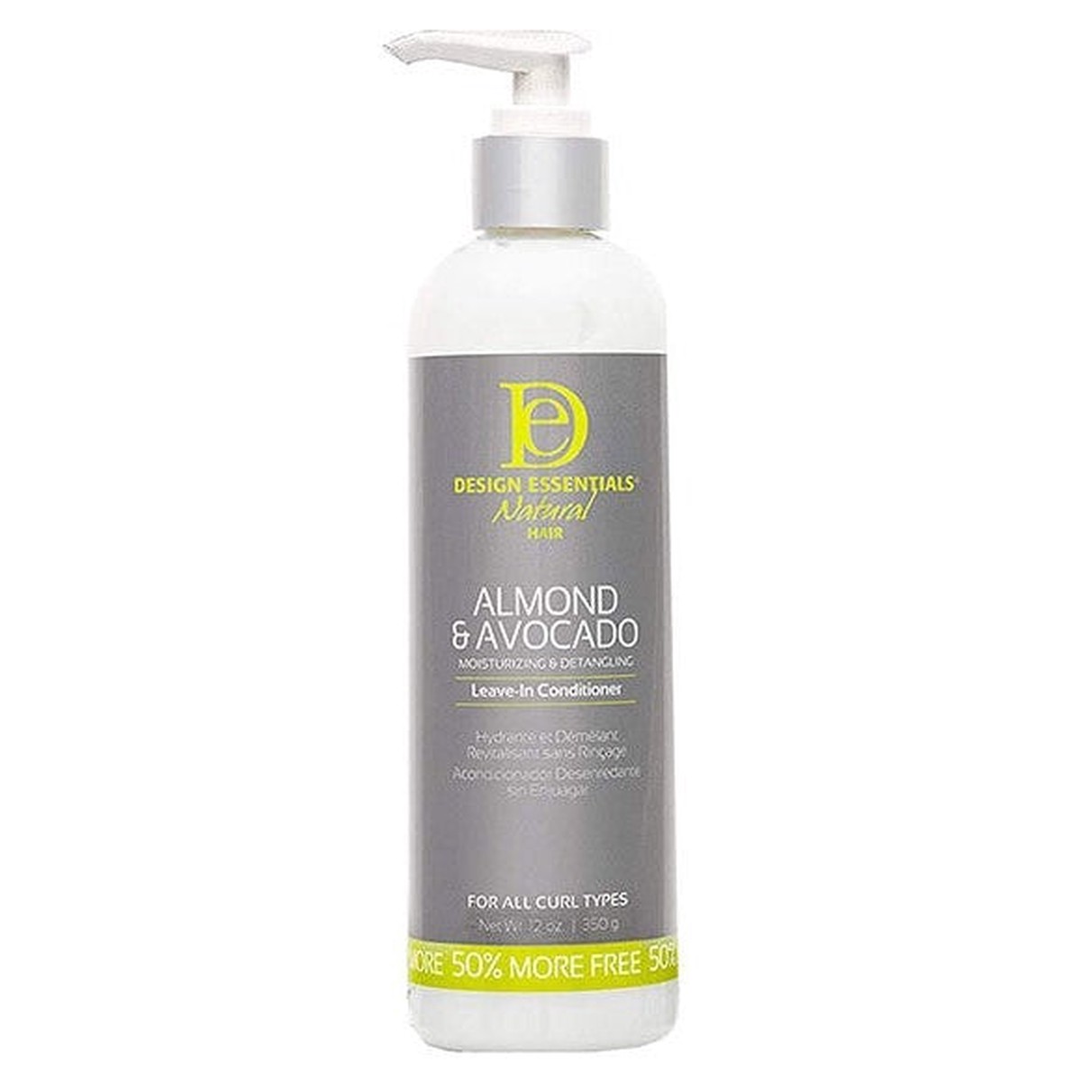 Design Essentials Natural Almond And Avocado Detangling Leave In Conditioner 12oz
