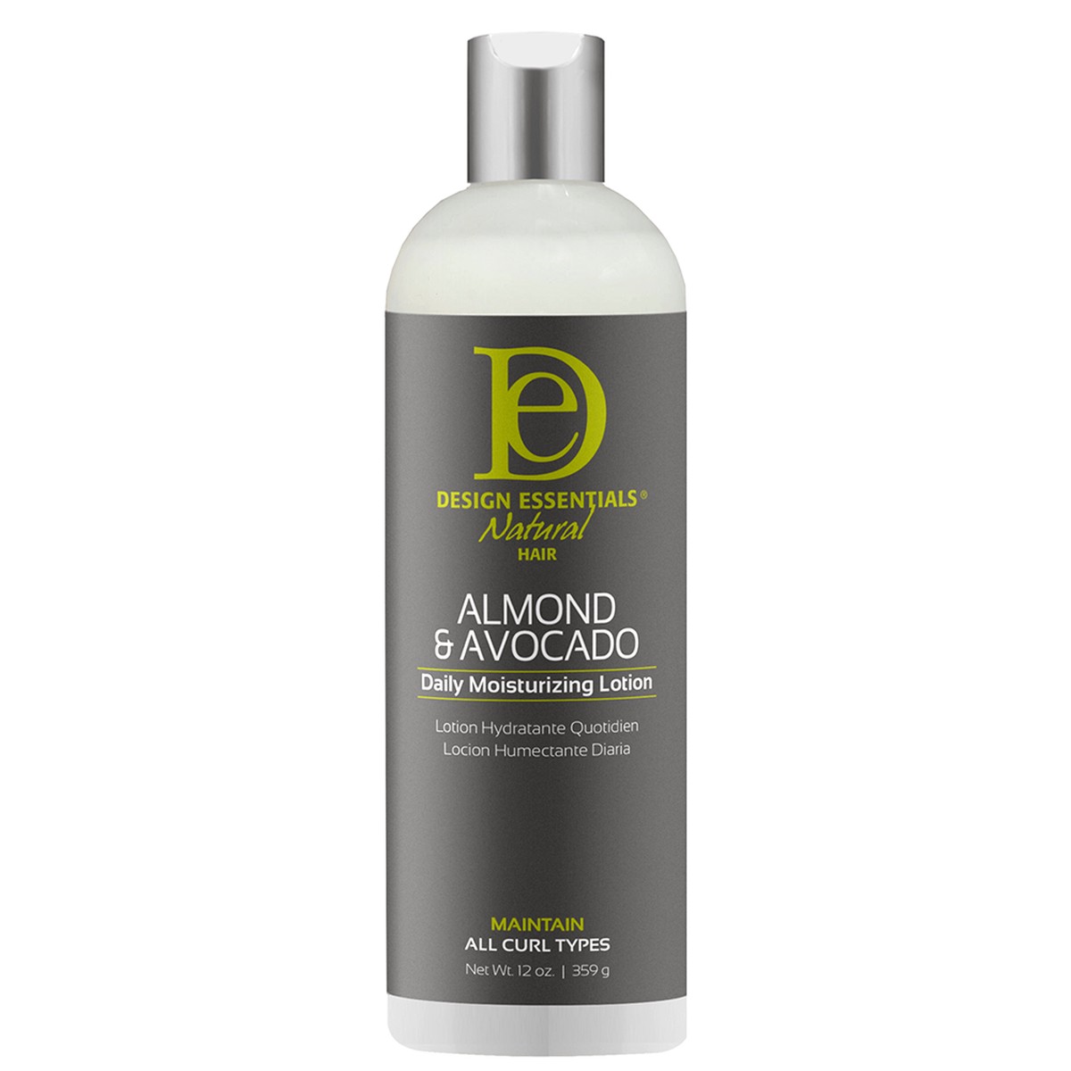 Design Essentials Almond & Avocado Daily Moisturising Lotion 12oz