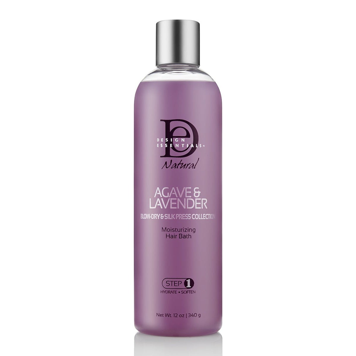 Design Essentials Natural Agave And Lavender Step 1 Moisturizing Hair Bath 340ml