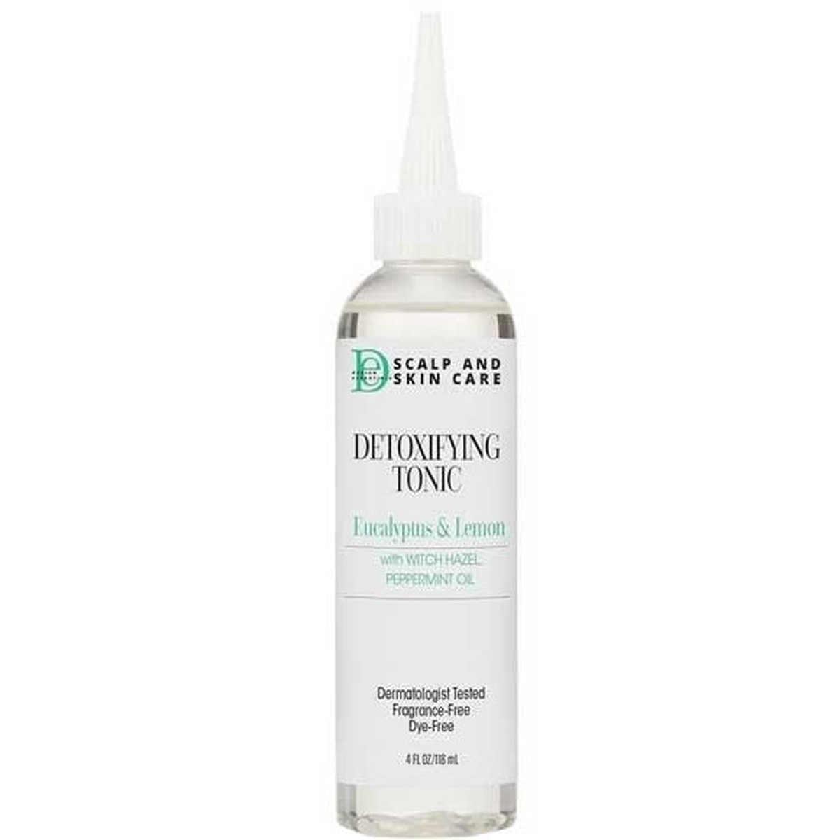 Design Essentials Scalp & Skin Care Eucalyptus & Lemon Detoxifying Tonic 4oz