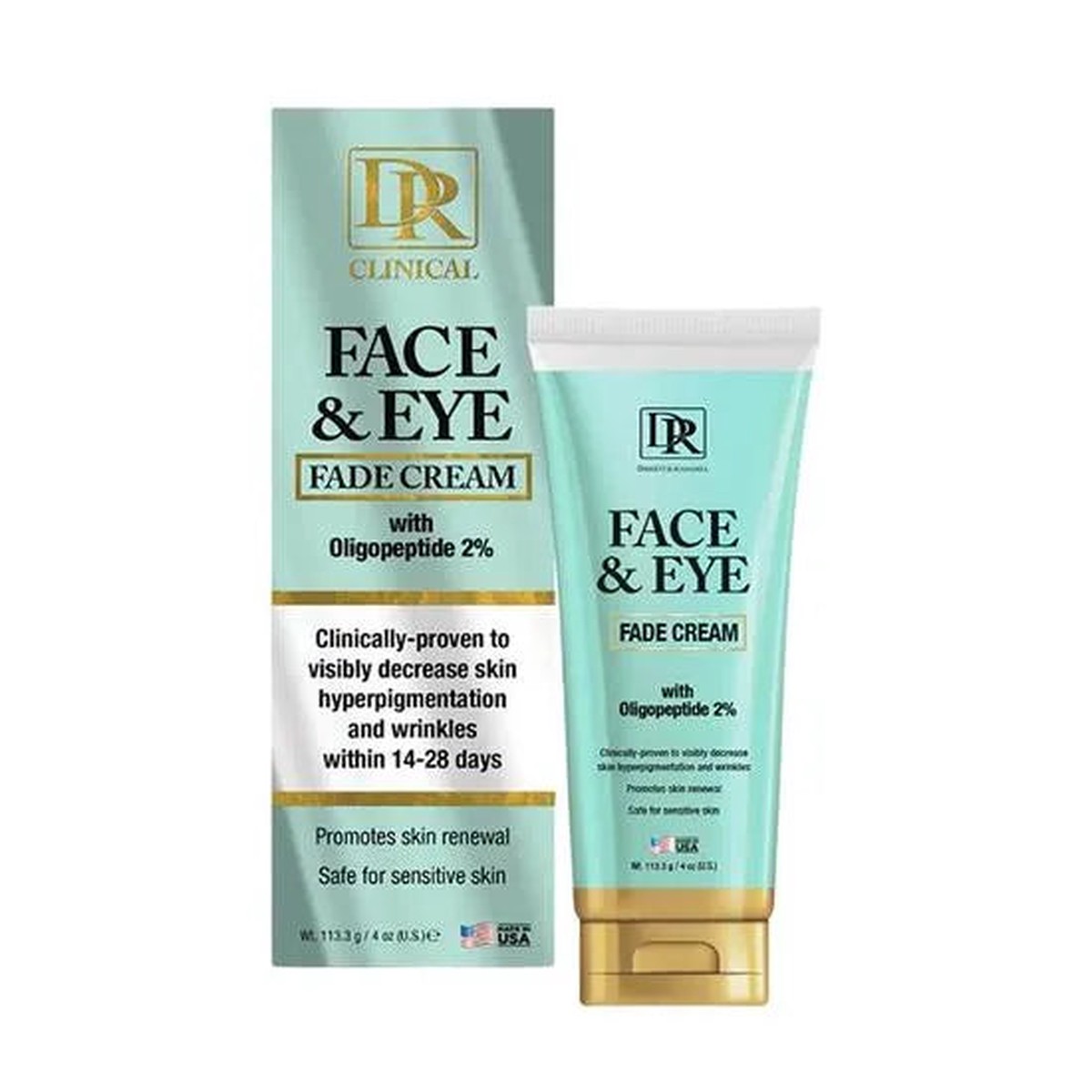 Dr Clinical Face & Eye Fade Cream | Advanced Dark Spot Corrector & Brightener for Uneven Skin Tone